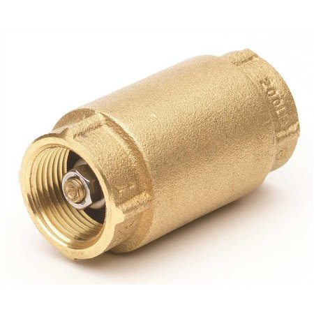 HOMEWERKS 3/4 in. Lead Free Brass FIP x FIP Spring Check Valve 241-2-34-34